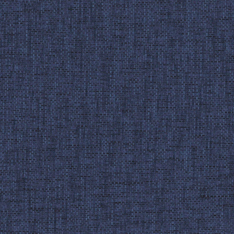 RoomMates RMK11698RL Navy Faux Grasscloth Weave Non-Textured Peel and Stick Wallpaper, Navy - Image 1